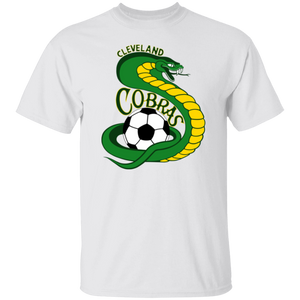 Cleveland Cobras T-shirt Classic ASL Soccer color White Cleveland Cobras T-shirt Classic ASL Soccer color White
