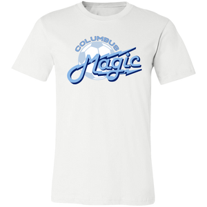 Columbus Magic ASL T-shirt American Soccer League Team Tee color White Columbus Magic ASL T-shirt American Soccer League Team Tee color White