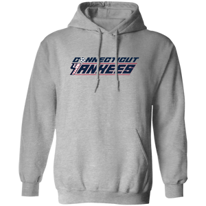 Connecticut Yankees Hoodie Pullover Classic ASL Soccer color Sport Grey Connecticut Yankees Hoodie Pullover Classic ASL Soccer color Sport Grey
