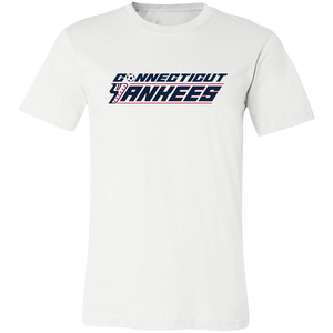 Connecticut Yankees ASL T-shirt Premium American Soccer League Team Tee color White Connecticut Yankees ASL T-shirt Premium American Soccer League Team Tee color White