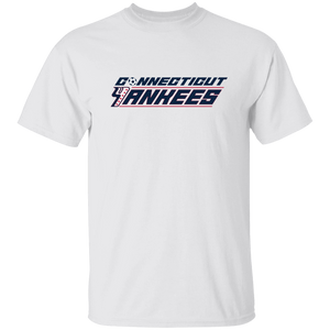 Connecticut Yankees T-shirt Classic ASL Soccer color White Connecticut Yankees T-shirt Classic ASL Soccer color White