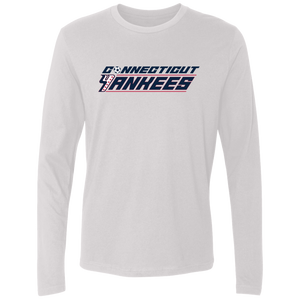 Connecticut Yankees Long Sleeve Shirt Legend ASL Soccer color White Connecticut Yankees Long Sleeve Shirt Legend ASL Soccer color White