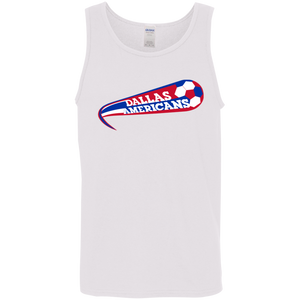 Dallas Americans Tank Top Classic ASL Soccer color White Dallas Americans Tank Top Classic ASL Soccer color White