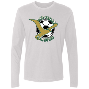 Las Vegas Seagulls Long Sleeve Shirt Legend ASL Soccer color White Las Vegas Seagulls Long Sleeve Shirt Legend ASL Soccer color White