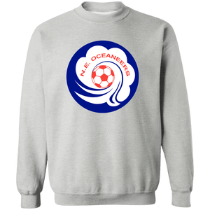 New England Oceaneers Sweatshirt Classic Crewneck ASL Soccer color Sport Grey