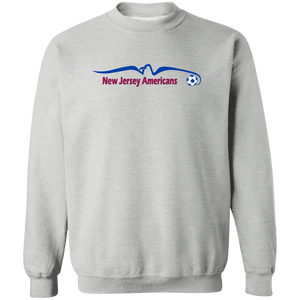 New Jersey Americans Sweatshirt Classic Crewneck ASL Soccer color Sport Grey New Jersey Americans Sweatshirt Classic Crewneck ASL Soccer color Sport Grey
