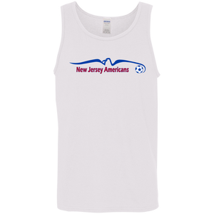 New Jersey Americans Tank Top Classic ASL Soccer color White New Jersey Americans Tank Top Classic ASL Soccer color White