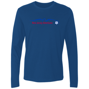 New Jersey Americans Long Sleeve Shirt Legend ASL Soccer color Royal Blue New Jersey Americans Long Sleeve Shirt Legend ASL Soccer color Royal Blue