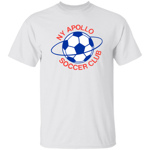New York Apollo T-shirt Classic ASL Soccer color White New York Apollo T-shirt Classic ASL Soccer color White