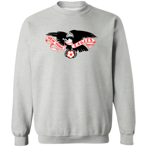 New York Eagles Sweatshirt Classic Crewneck ASL Soccer color Sport Grey New York Eagles Sweatshirt Classic Crewneck ASL Soccer color Sport Grey