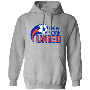 New York United Hoodie Pullover Classic ASL Soccer color Sport Grey New York United Hoodie Pullover Classic ASL Soccer color Sport Grey