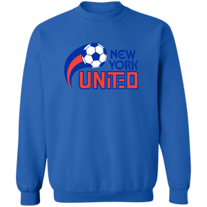 New York United Sweatshirt Classic Crewneck ASL Soccer color Royal Blue New York United Sweatshirt Classic Crewneck ASL Soccer color Royal Blue