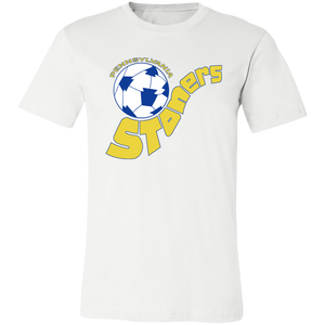 Pennsylvania Stoners ASL T-shirt Premium American Soccer League Team Tee color White Pennsylvania Stoners ASL T-shirt Premium American Soccer League Team Tee color White