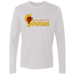 Philadelphia Spartans Long Sleeve Shirt Legend ASL Soccer color White Philadelphia Spartans Long Sleeve Shirt Legend ASL Soccer color White