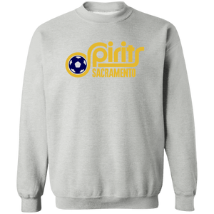 Sacramento Spirits Sweatshirt Classic Crewneck ASL Soccer color Sport Grey Sacramento Spirits Sweatshirt Classic Crewneck ASL Soccer color Sport Grey