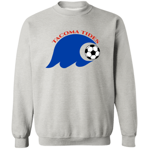 Tacoma Tides Sweatshirt Classic Crewneck ASL Soccer color Ash Grey Tacoma Tides Sweatshirt Classic Crewneck ASL Soccer color Ash Grey