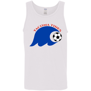 Tacoma Tides Tank Top Classic ASL Soccer color White Tacoma Tides Tank Top Classic ASL Soccer color White