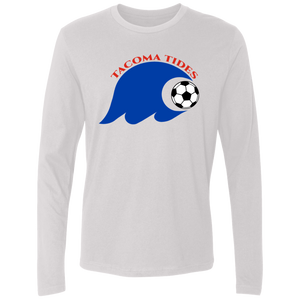 Tacoma Tides Long Sleeve Shirt Legend ASL Soccer color White Tacoma Tides Long Sleeve Shirt Legend ASL Soccer color White