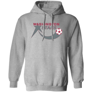 Washington Stars Hoodie Pullover Classic ASL Soccer color Sport Grey Washington Stars Hoodie Pullover Classic ASL Soccer color Sport Grey