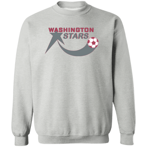 Washington Stars Sweatshirt Classic Crewneck ASL Soccer color Sport Grey Washington Stars Sweatshirt Classic Crewneck ASL Soccer color Sport Grey