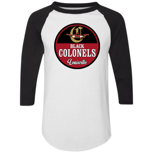 Louisville Black Colonels Raglan Shirt Negro League Baseball color White/Black Louisville Black Colonels Raglan Shirt Negro League Baseball color White/Black
