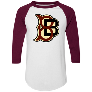 Boston Blues Raglan Shirt Negro League Baseball color White/Maroon Boston Blues Raglan Shirt Negro League Baseball color White/Maroon
