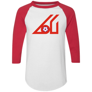 Atlanta Apollos Raglan Shirt NASL Soccer color White/Red Atlanta Apollos Raglan Shirt NASL Soccer color White/Red