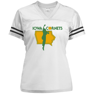 Iowa Cornets WBL Basketball Womens Replica Jersey color White/Black Iowa Cornets WBL Basketball Womens Replica Jersey color White/Black