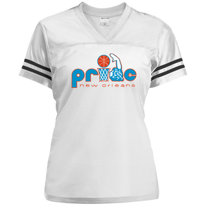 New Orleans Pride WBL Basketball Womens Replica Jersey color White/Black New Orleans Pride WBL Basketball Womens Replica Jersey color White/Black