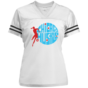 Chicago Hustle WBL Basketball Womens Replica Jersey color White/Black Chicago Hustle WBL Basketball Womens Replica Jersey color White/Black