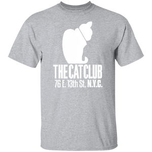 Cat Club T-shirt New York City Nightlife Fashion Apparel color Sport Grey