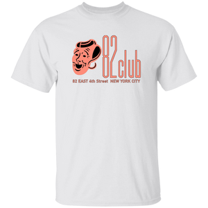 82 Club T-shirt New York City Nightlife Fashion Apparel color White