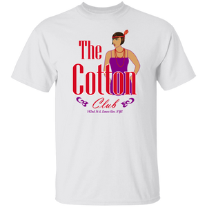 Cotton Club T-shirt New York City Nightlife Fashion Apparel color White