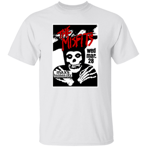 Max's Kansas City Club T-shirt New York City Nightlife Fashion Apparel color White