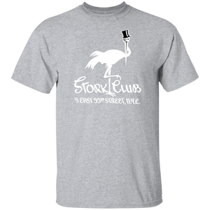 Stork Club T-shirt New York City Nightlife Fashion Apparel color White Stork Club T-shirt New York City Nightlife Fashion Apparel color White