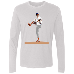 Nolan Ryan Long Sleeve Shirt California Angels MLB Baseball Pitcher color White Nolan Ryan Long Sleeve Shirt California Angels MLB Baseball Pitcher color White