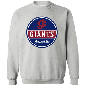Jersey City Giants Sweatshirt Crewneck Pullover Negro League Baseball color Sport Gray Jersey City Giants Sweatshirt Crewneck Pullover Negro League Baseball color Sport Gray