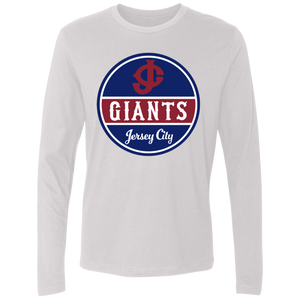 Jersey City Giants Long Sleeve Shirt A1 Negro League Baseball color White Jersey City Giants Long Sleeve Shirt A1 Negro League Baseball color White