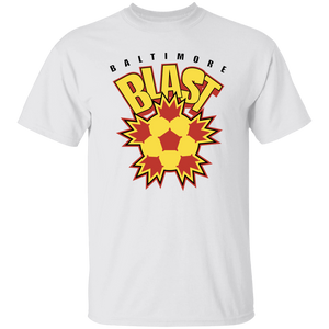 Baltimore Blast T-shirt MISL Soccer color White Baltimore Blast T-shirt MISL Soccer color White