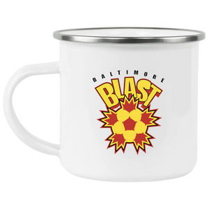 Baltimore Blast Camping Mug 12oz Enamel MISL Soccer Baltimore Blast Camping Mug 12oz Enamel MISL Soccer