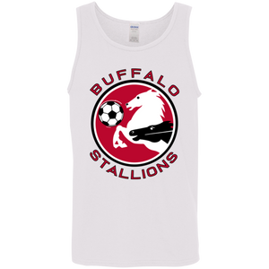 Buffalo Stallions Tank Top Classic MISL Soccer color White Buffalo Stallions Tank Top Classic MISL Soccer color White