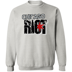 Chicago Riot Sweatshirt Crewneck Pullover MISL Soccer color Ash Chicago Riot Sweatshirt Crewneck Pullover MISL Soccer color Ash