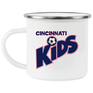 Cincinnati Kids Camping Mug 12oz Enamel MISL Soccer Cincinnati Kids Camping Mug 12oz Enamel MISL Soccer