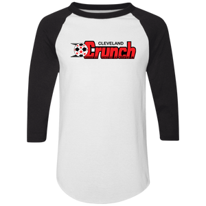 Cleveland Crunch Raglan Shirt Colorblock MISL Soccer color White/Black Cleveland Crunch Raglan Shirt Colorblock MISL Soccer color White/Black
