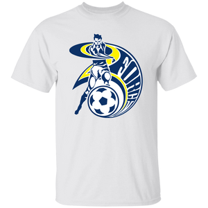 Cleveland Force MISL T-shirt Major Indoor Soccer League Team Tee color White Cleveland Force MISL T-shirt Major Indoor Soccer League Team Tee color White