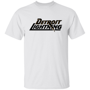 Detroit Lightning MISL T-shirt Major Indoor Soccer League Team Tee color White Detroit Lightning MISL T-shirt Major Indoor Soccer League Team Tee color White