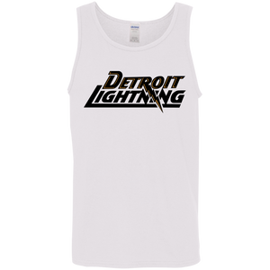 Detroit Lightning Tank Top Classic MISL Soccer color White Detroit Lightning Tank Top Classic MISL Soccer color White