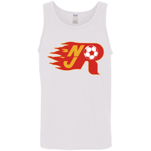 New Jersey Rockets Tank Top Classic MISL Soccer color White New Jersey Rockets Tank Top Classic MISL Soccer color White