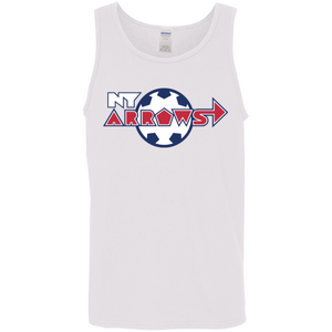 New York Arrows Tank Top Classic MISL Soccer color White New York Arrows Tank Top Classic MISL Soccer color White