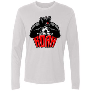 Pennsylvania Roar Long Sleeve Shirt MISL Soccer color White Pennsylvania Roar Long Sleeve Shirt MISL Soccer color White